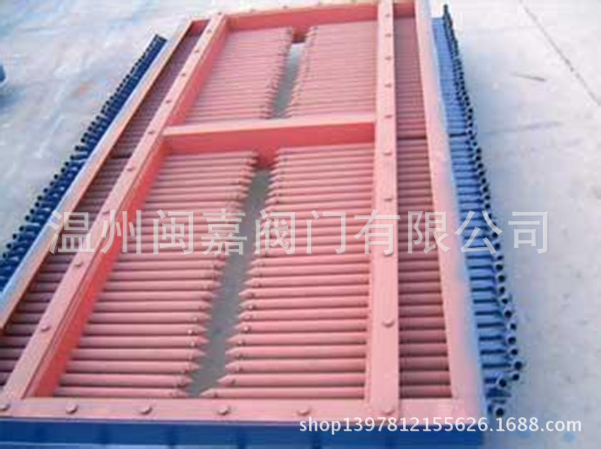 碳钢双层棒条阀 电动单层条形阀 棒条式闸阀 棒条阀