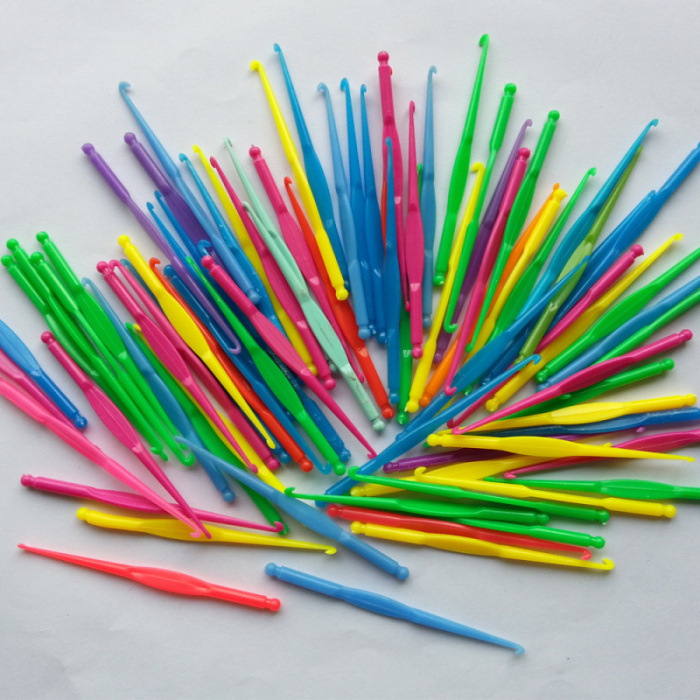 廠家批發rainbow bands橡皮筋彩虹編織工具塑料小鈎針散裝