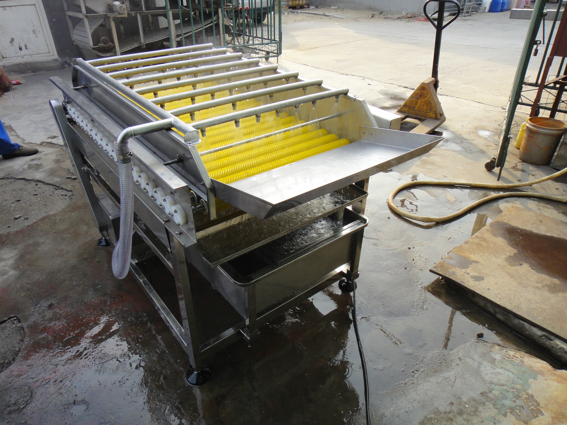 304材质草莓、樱桃、葡萄等多种水果洗料机