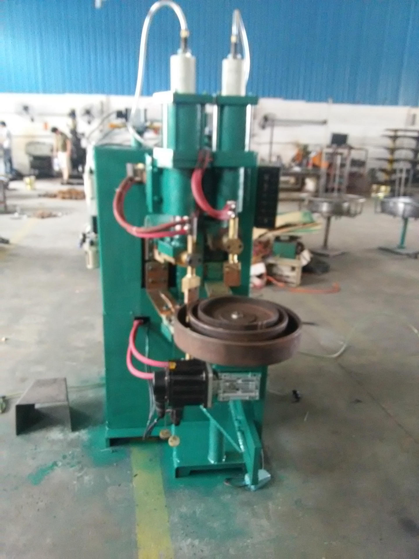 工业风扇网罩平面排焊机报价/风扇网罩机械设备/碰焊机