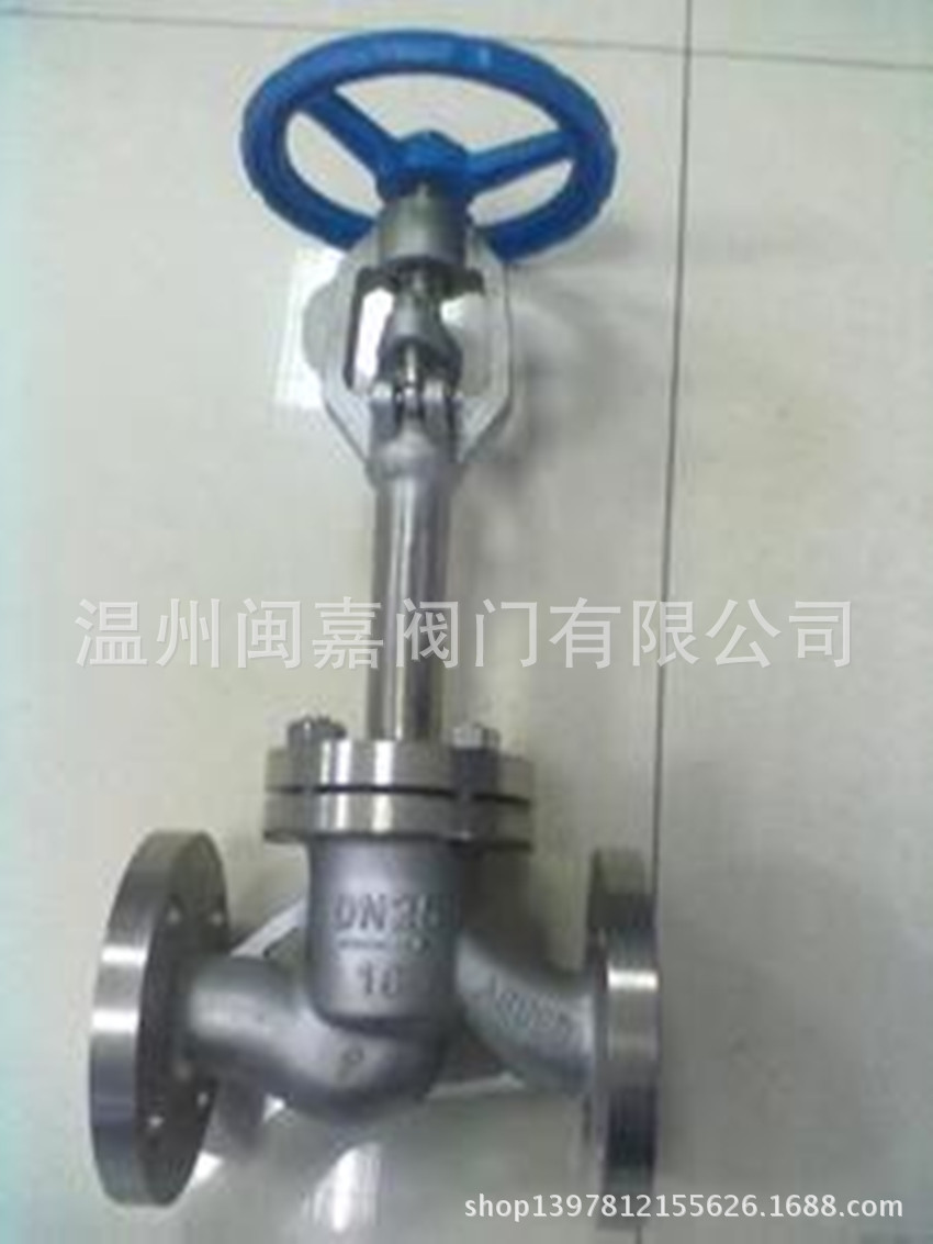 DJ41Y-150LB美标低温加长杆截止阀