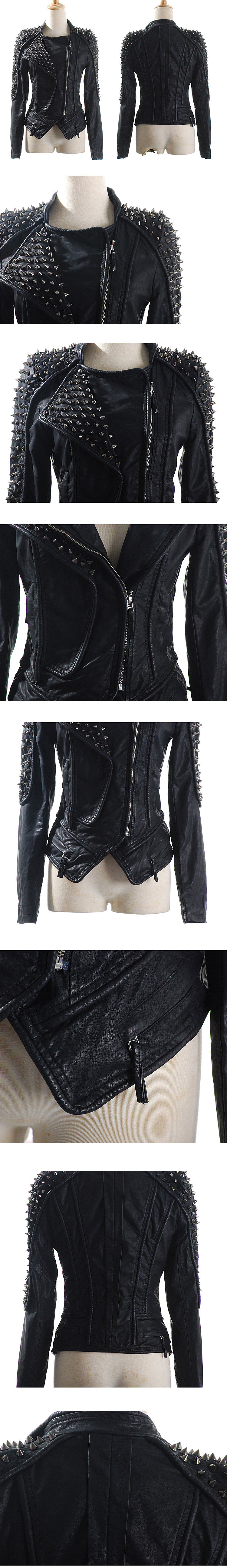 Blouson femme en PU - Ref 3321596 Image 14