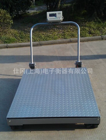 Непосредственно от производителя 1-тонные мобильные напольные весы, мобильные напольные весы 2T с колесами, 3-тонные мобильные платформы с ручным нажатием