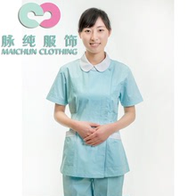 供应医院夏季短款短袖棉护士服工作服制服定做NC-7128B