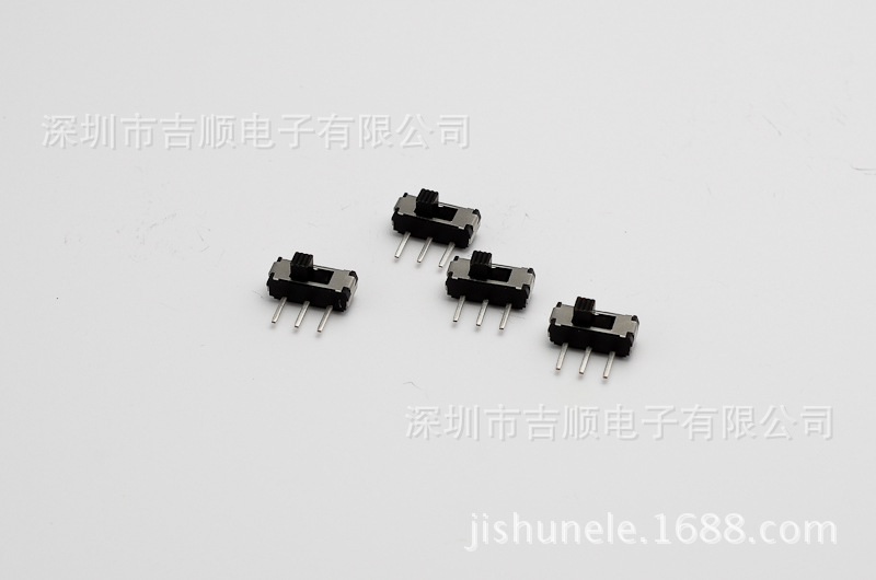 厂家批发 拨动开关MSK-04F单边三脚拨动 ，贴片拨动开关 现货供应