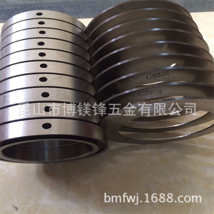 胶带分条机上刀下刀刀槽底刀布料分切机刀具橡胶分切刀片现货