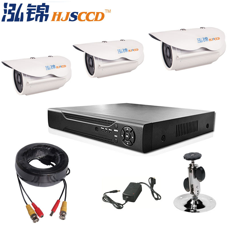 Paquete de equipos de monitoreo de 3 vías Paquete de cámaras de monitoreo de alta definición Paquete de monitores de seguridad Fabricante