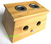 Bamboo moxibustion box Temperature Sunburn box Sunburn rack temperature Moxa box Moxibustion moxa sticks Eyes