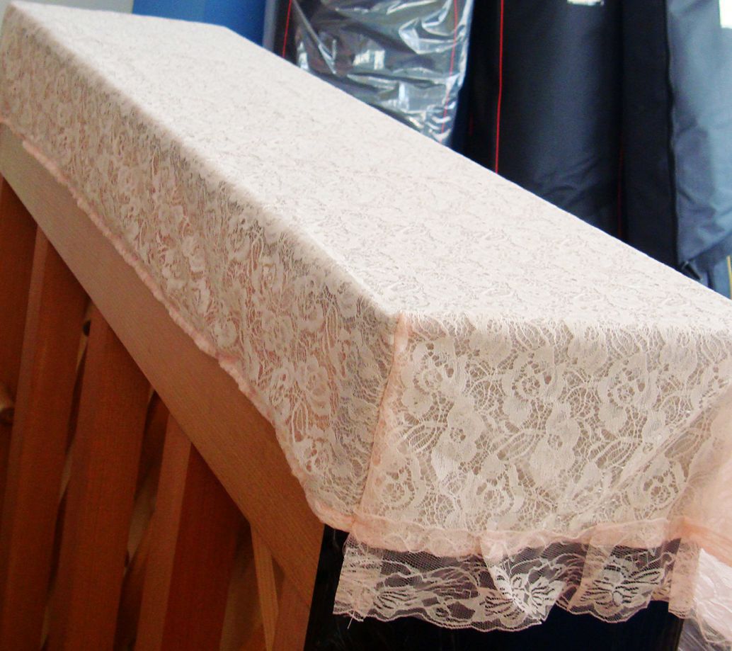 Кружев половина -розовый 2