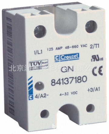 高诺斯Crouzet螺丝安装零交叉切换SCR输出固态继电器84137220