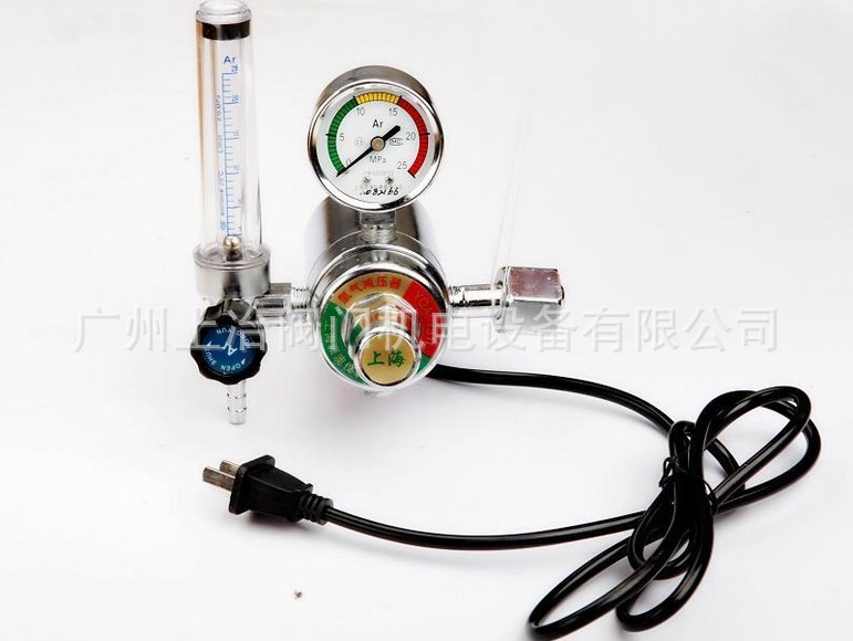 供应YQT-03二氧化碳减压器 YQT-731L二氧化碳减压器 220V 佳仑