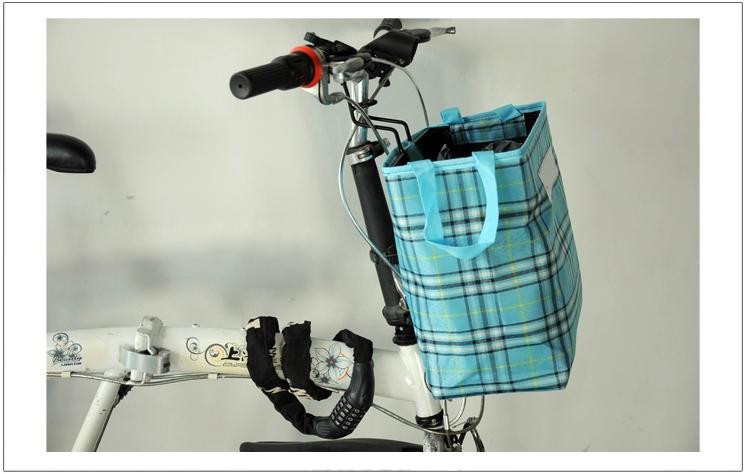 Panier pour vélo en toile - Ref 2260105 Image 6