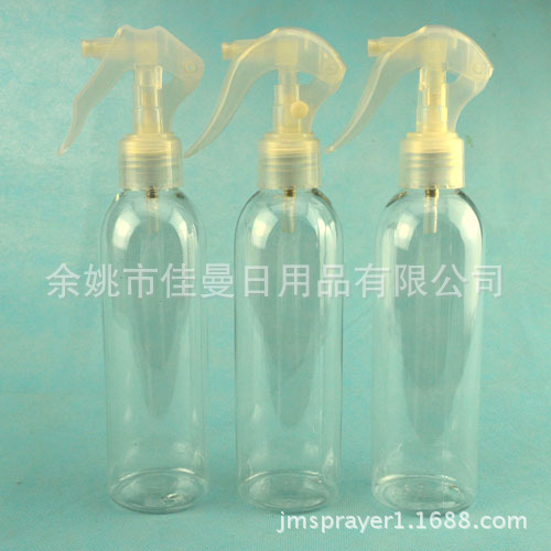 pet塑料瓶200好圆肩小老鼠喷枪喷雾瓶 透明PET塑料瓶 厂家直销