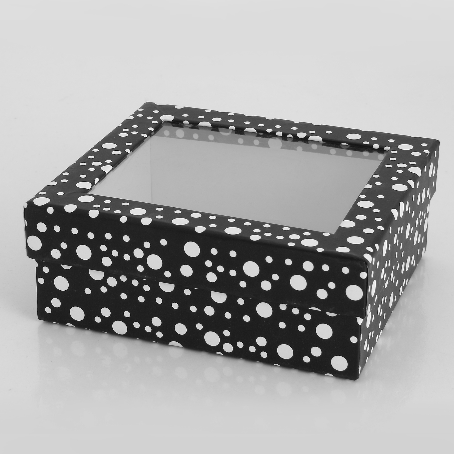 厂家直供全自动机生产天地盖包装盒铜版纸印刷PVC开窗上下盖礼盒