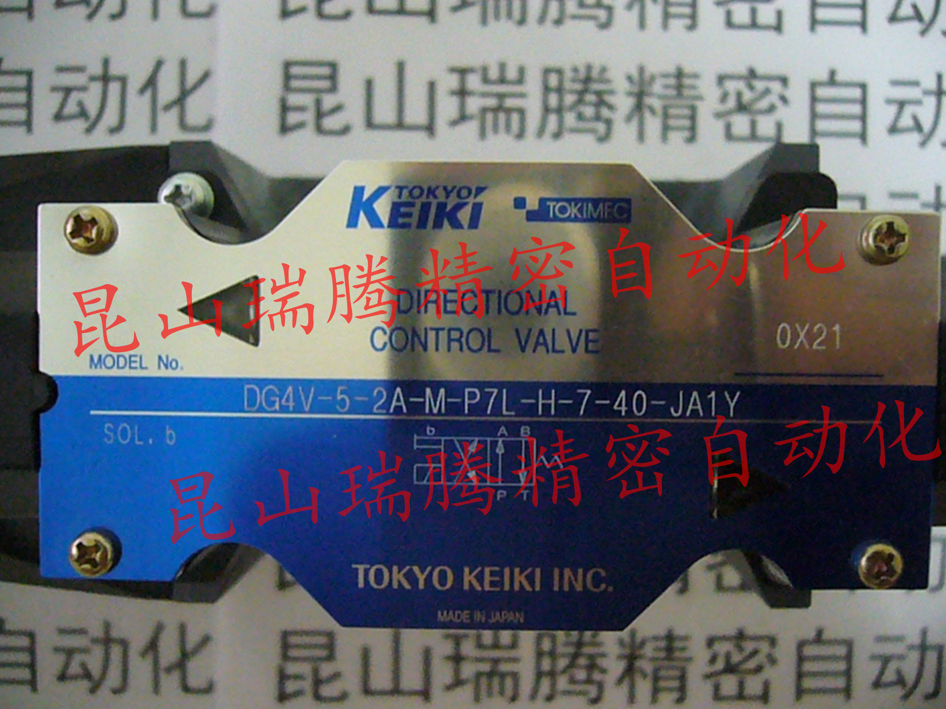 TOKIMEC液压电磁阀D4GV-5-2A-M-P7L-T-7-40-JA1Y