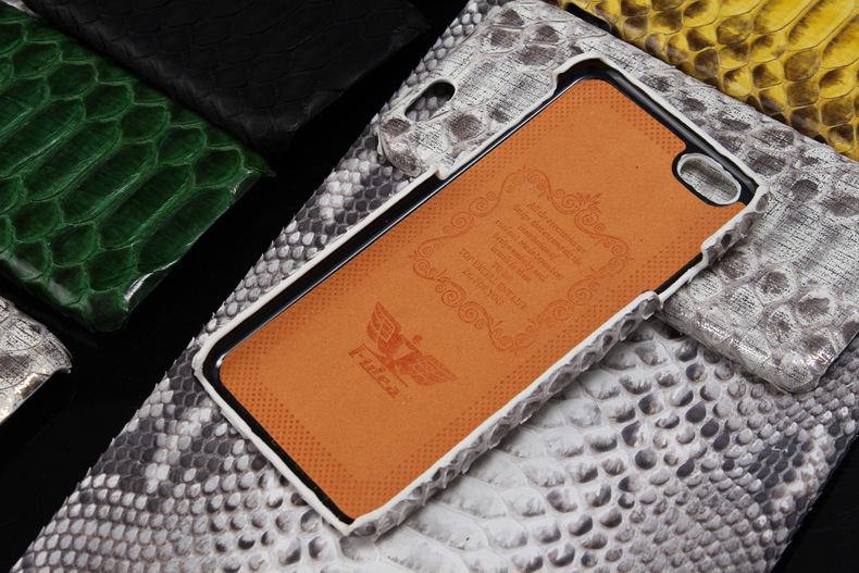 i-idea Handmade Luxury Genuine Real Python Snake Skin Leather Case Cove for Apple iPhone 6S Plus/6 Plus & iPhone 6S/6