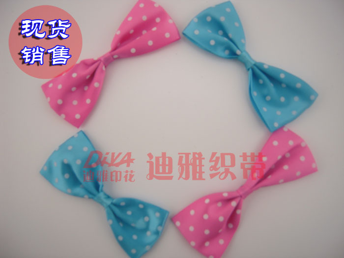 丝带批发饰品 头饰儿童饰品 发卡礼品厂家批发 缎带蝴蝶结可定制