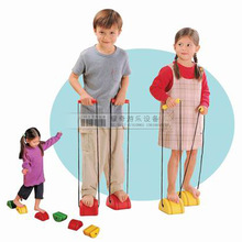 平衡踩踏石.感覺統合訓練器材.兒童高蹺.親子早教玩具.半圓高蹺