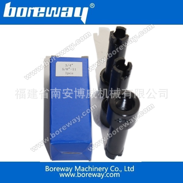 3/4寸*5/8-11金刚石钻头 钻管