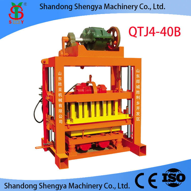 非洲专用免烧砖机 空心砖机 胜亚砖机 出口全球100多个国家和地区