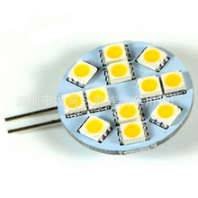 廠家直銷 室內燈 裝飾燈 LED汽車燈 G4-5050-12燈 水晶燈質量保證