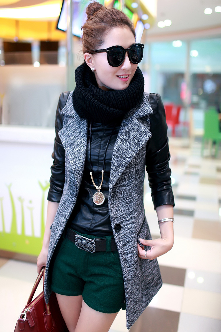 粗纺芝麻毛呢 /大衣呢/秋冬面料