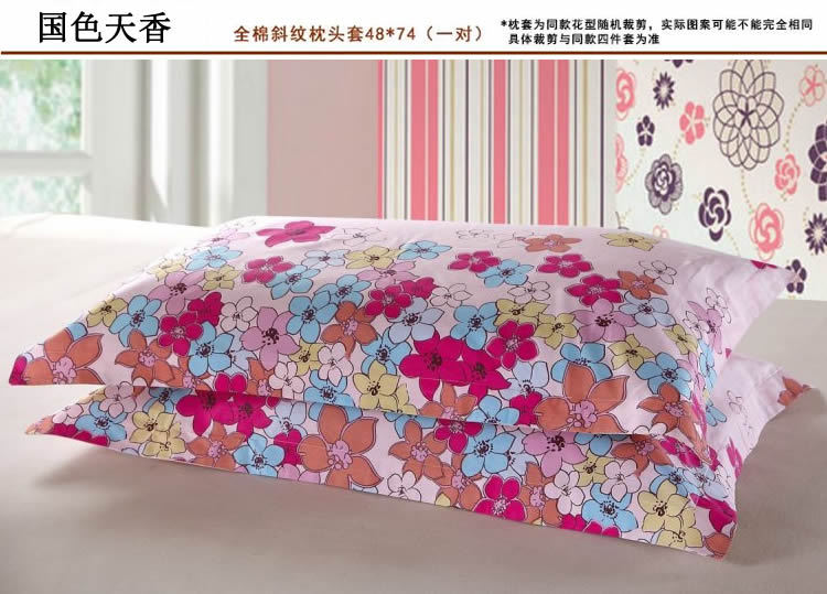 國色天香-枕套