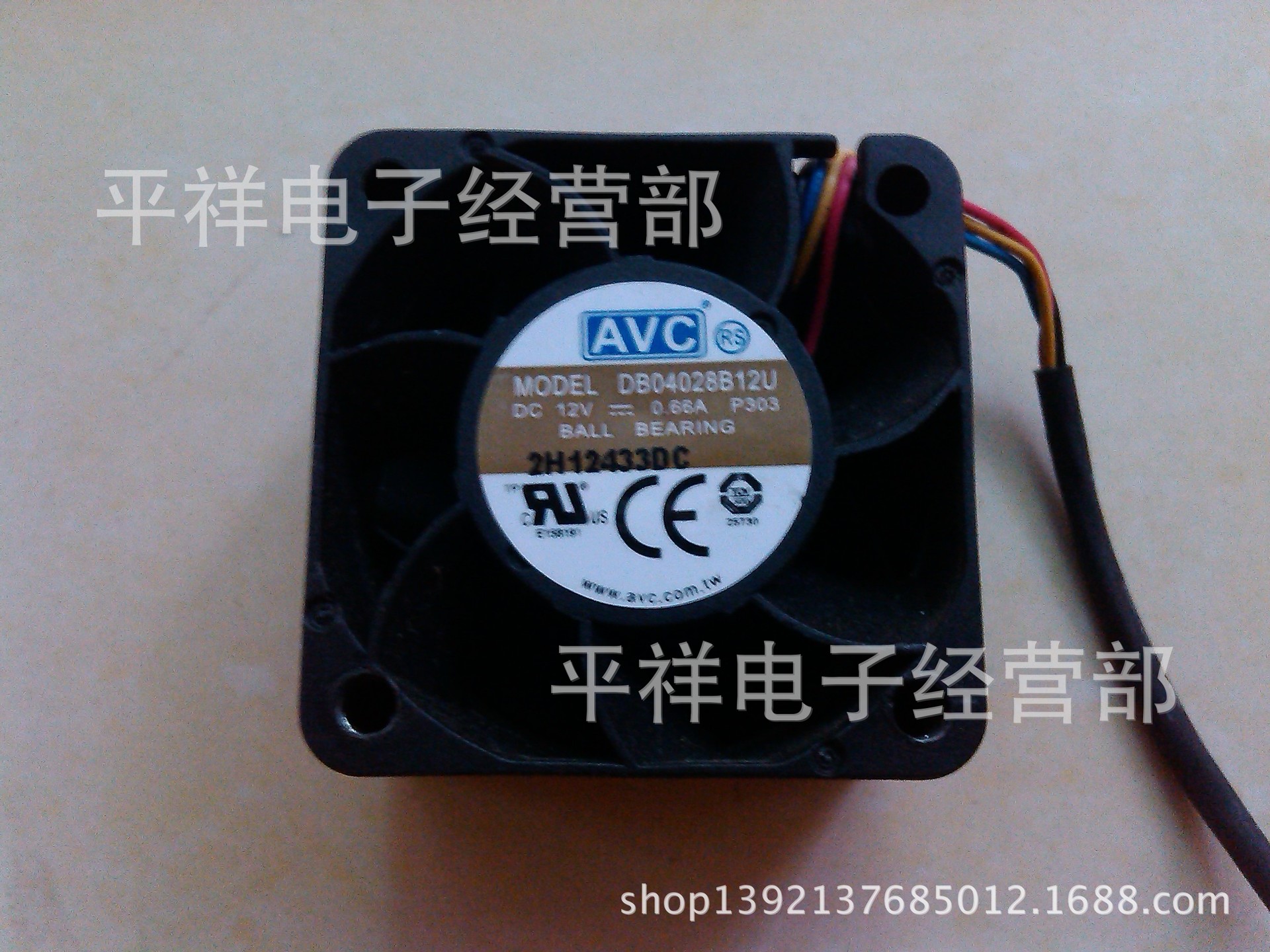 原装拆机翻新滚珠散热风扇4028 12V 0.66A全场测试通过后发货