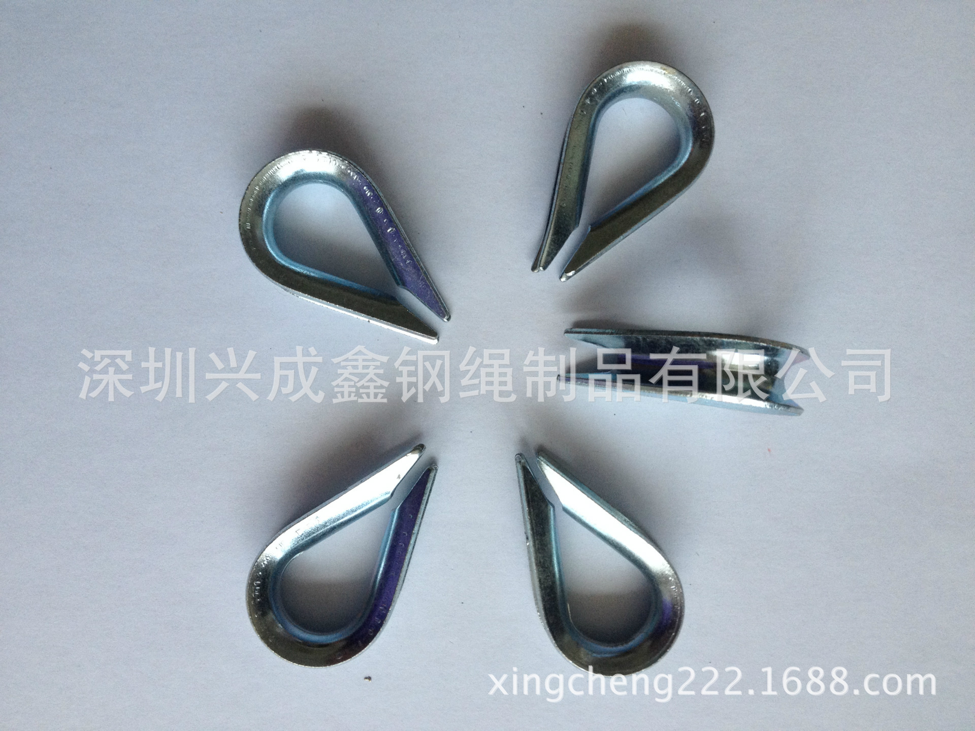 专业生产鸡心环 不锈钢花兰卸扣 钢丝绳U型卸扣 钢丝绳套环厂家