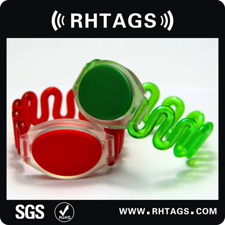 ID手牌、rfid腕表卡、防水手腕带、TK4100手表卡、ID手表卡