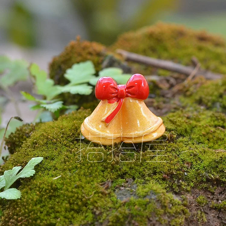 [Рождественский колокол] DIY Модель Пейзаж материал микро пейзаж смолы украшения стеклянная бутылка ювелирный материал