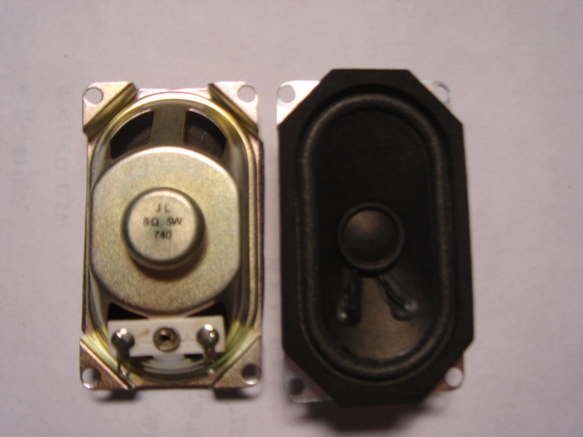 供应4070折角布边4欧3瓦8欧3瓦显示器喇叭