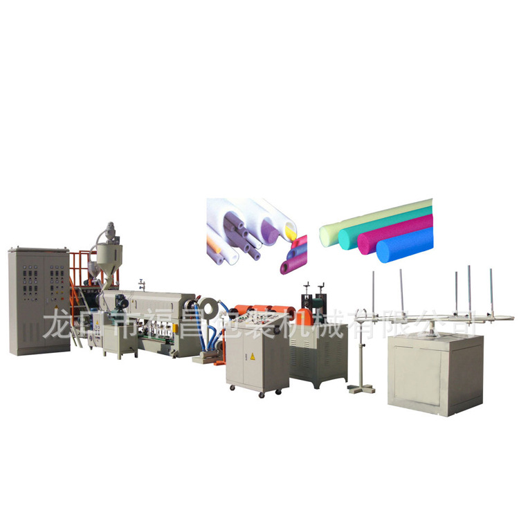 龙口市福昌生产发泡管棒生产线异型材设备13791284281