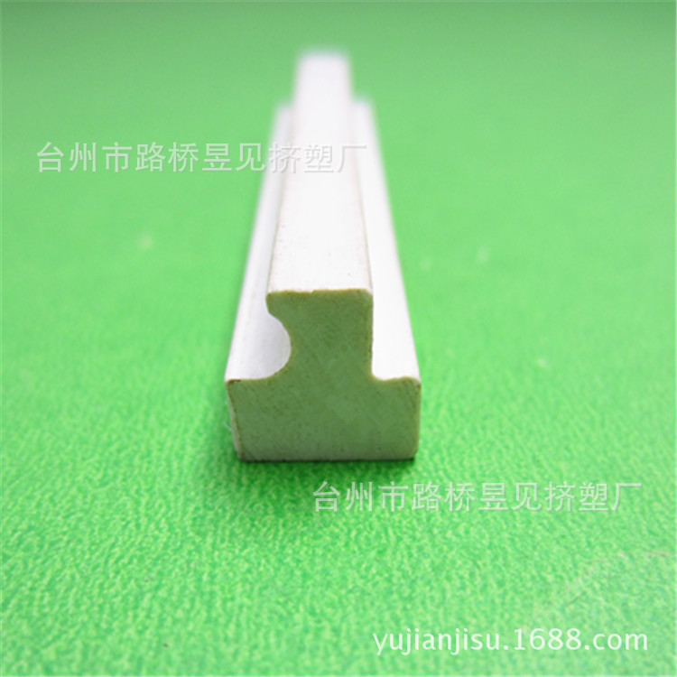 PVC白色硬条10——异型实心条 (
