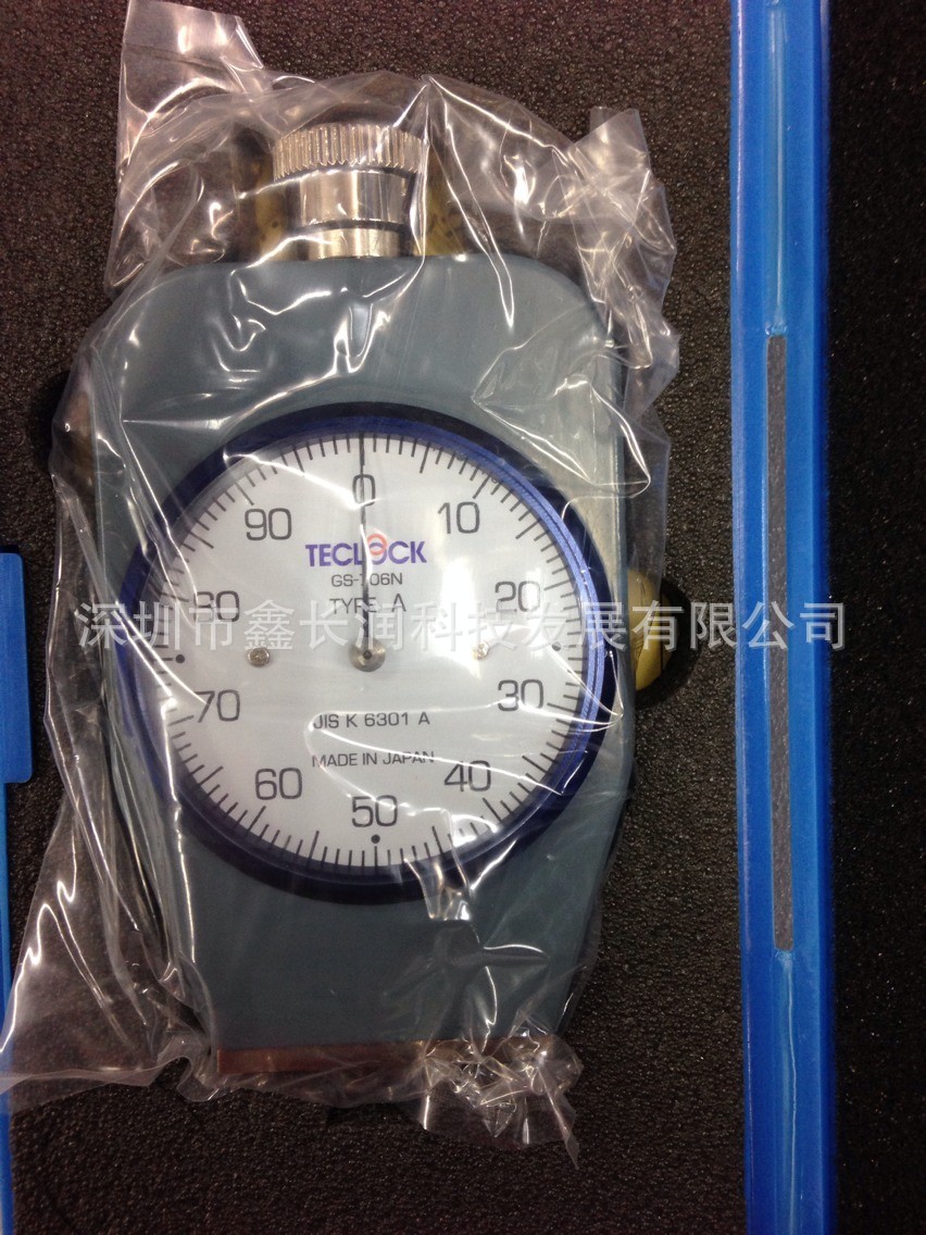 正品日本TECLOCK得乐橡胶硬度计GS-706G A型硬度计邵氏硬度计