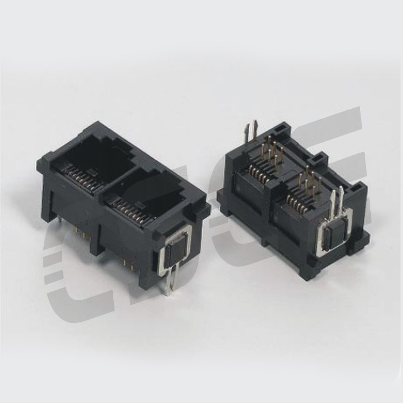 厂家直销现货供应多种规格RJ54  UK插座带屏蔽直插插座