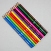 Ecological wooden children's pencil case, 12 colors, wholesale