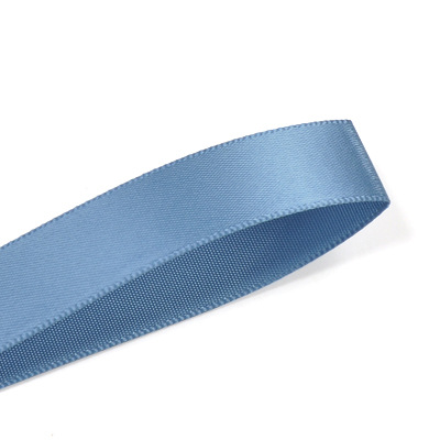 Yao Ming cinta al por mayor de doble cara cinta de satén de poliéster accesorios de bricolaje 100mm serie Azul 352-374