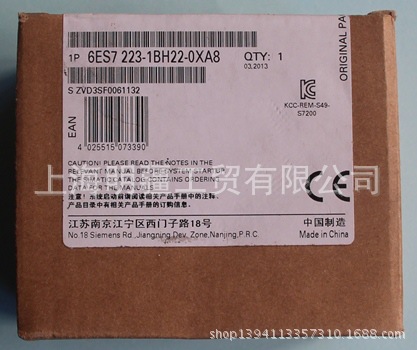 现货供应全新原装正品 西门子 PLC 型号 6SES7 223-1BH220XA8