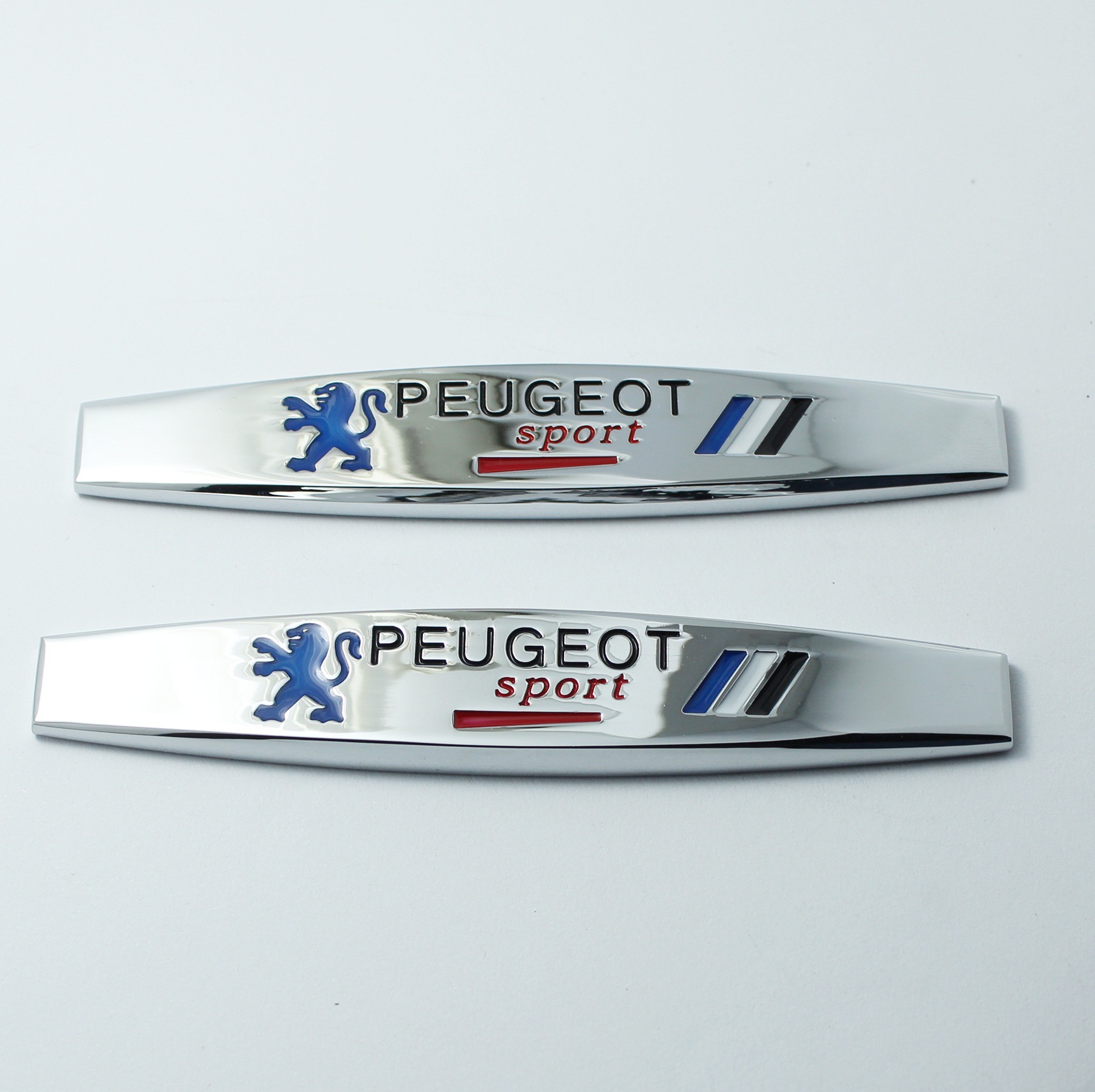 东风301法国标致车贴车标207307408508叶子板标贴3008金属标|ms