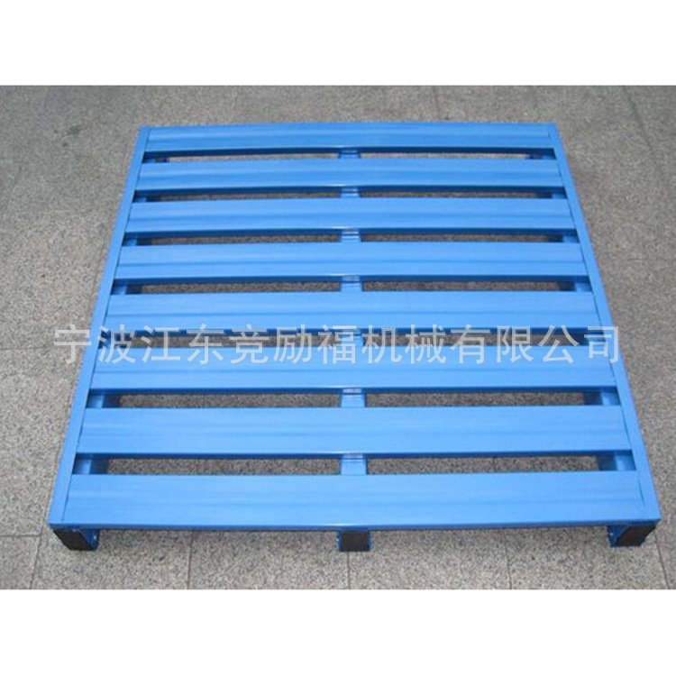 厂家供应四面进叉钢制托盘 铁盘金属托盘网格田字型货架仓储托盘