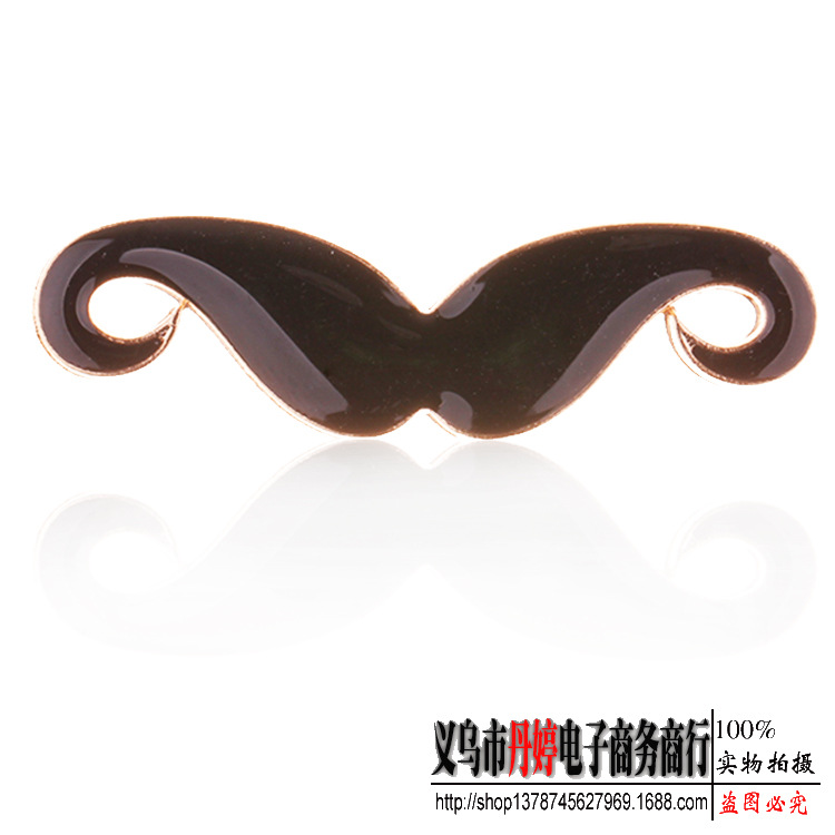 丹婷饰品 阿凡提胡子diy合金材料手机壳贴钻美容饰品配件厂家批发