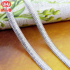 20 -inch sterling silver male necklace (explosion), thickness 4.2mm men's snake chain atmosphere is very man