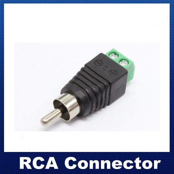 批发监控设备用配件高品质RCA绿色转接头 JR-R59音频连接器