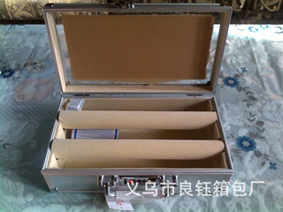 厂家大量批发定做2跟装手镯箱 Bangle box 2 roll  铝箱手镯箱
