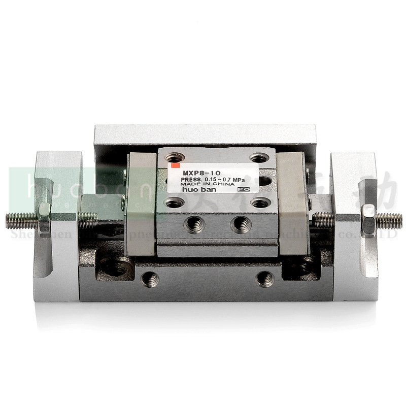 供应SMC款气动元件气缸 内置磁环MXP10-20小型气动精密滑台气缸