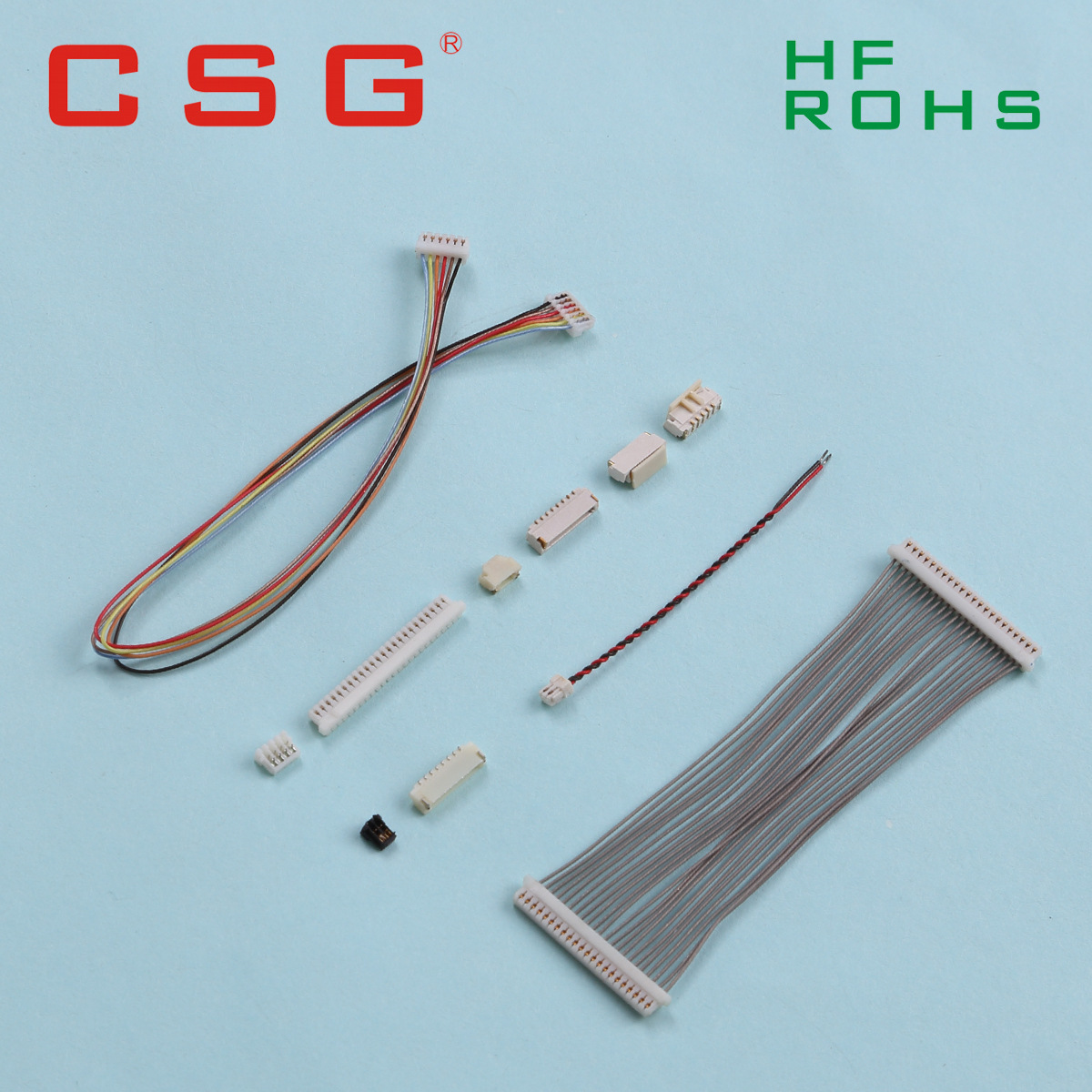 东莞工厂供应生产销售 0.8间距刺破连接器 CSG供应汽车接插件