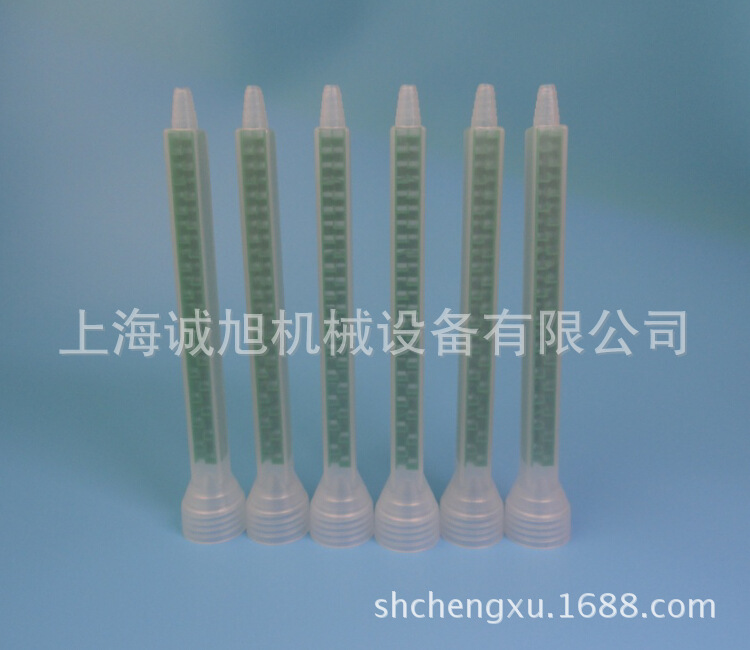 8-24节绿色方形混合管 ITW380ML10：1胶水用 混合效果好