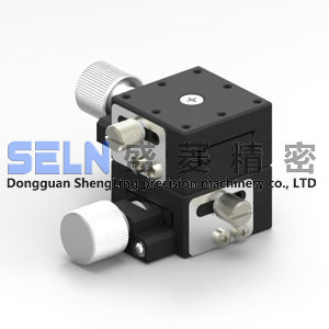 供应 燕尾螺杆驱动光学手动微调台XY轴LWFY25-R/XYEG25精密位移台