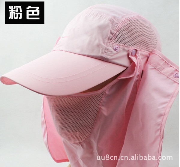 戶外360度防曬，防紫外線 速幹叢林帽遮陽帽釣魚帽護臉帽